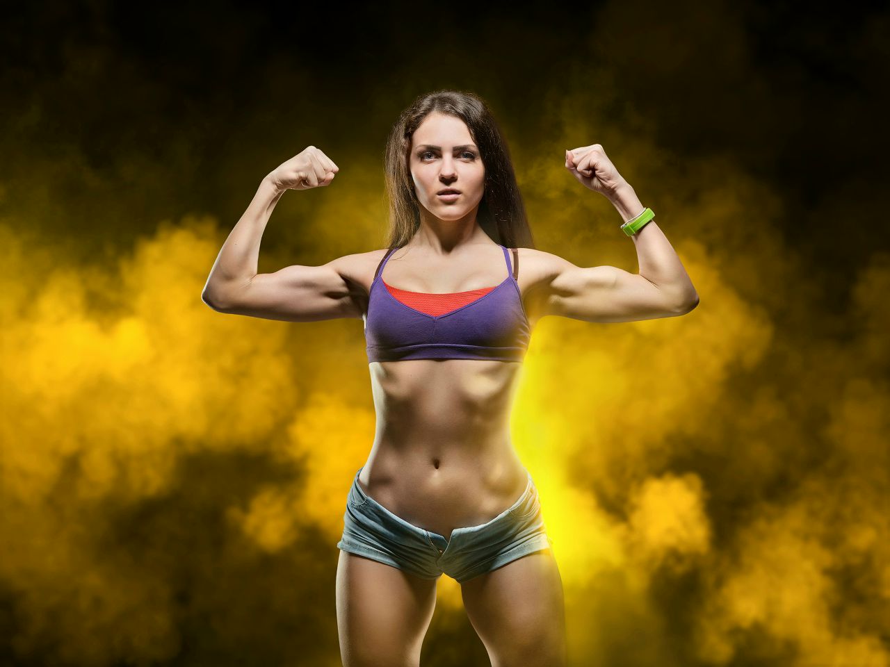 Athletic girls in Andorra la Vella